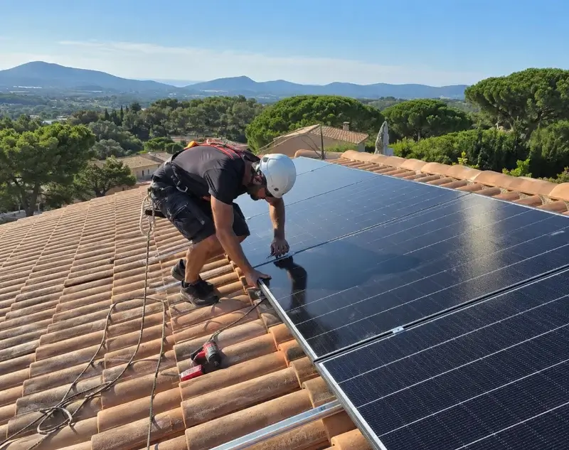 Installateur panneaux solaires Sathonay-Camp — pose photovoltaïque sur toiture