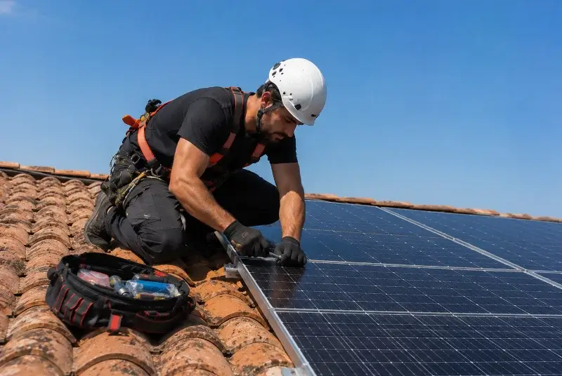 Maintenance et monitoring de panneaux solaires à Sathonay-Camp